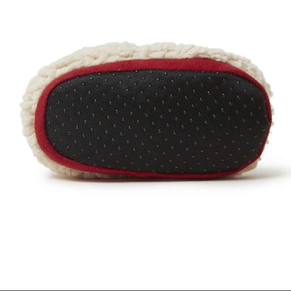 NWT Dearfoams Baby Cozy Sherpa Baby Bear Slippers - Picture 7 of 9
